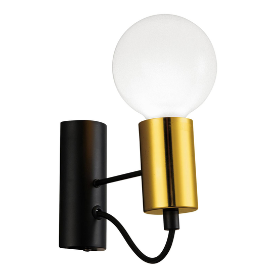 Vägglampa Volter, 1 lampa