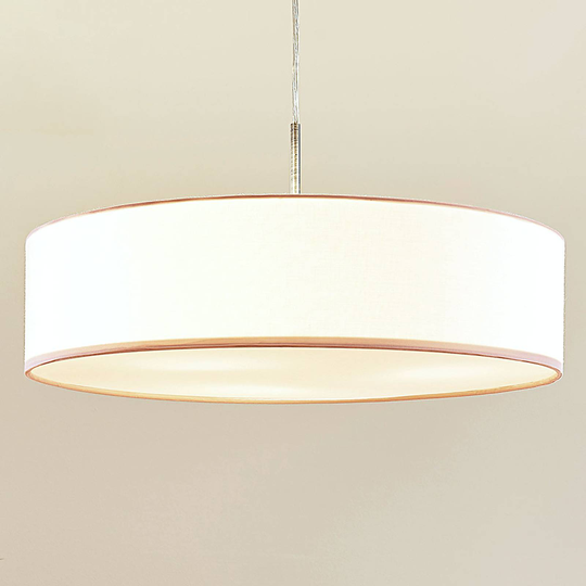 Vit LED-taklampa Sebatin av tyg