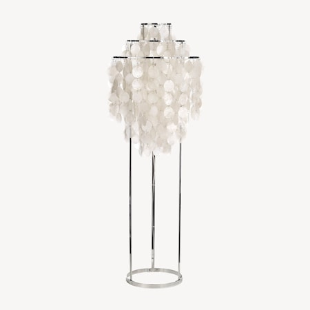 Fun 1 Stm Golvlampa Eu Krom