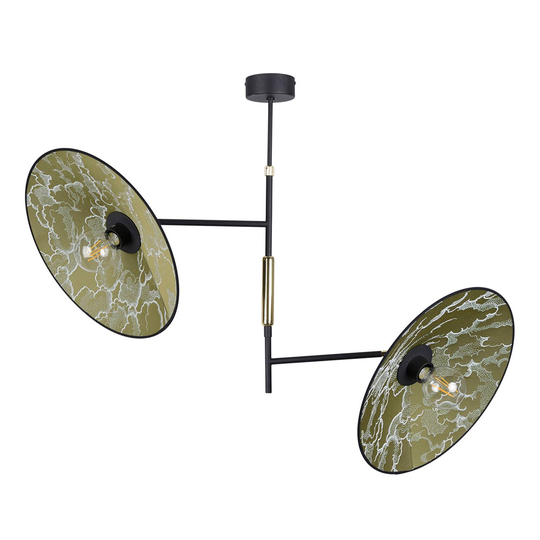 MARKET SET Gatsby taklampa 2 lampor, khaki