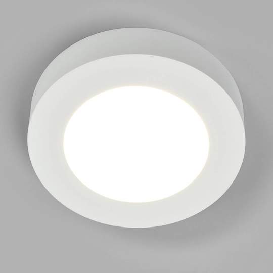 LED-taklampa Marlo vit 4 000 K rund 18,2 cm