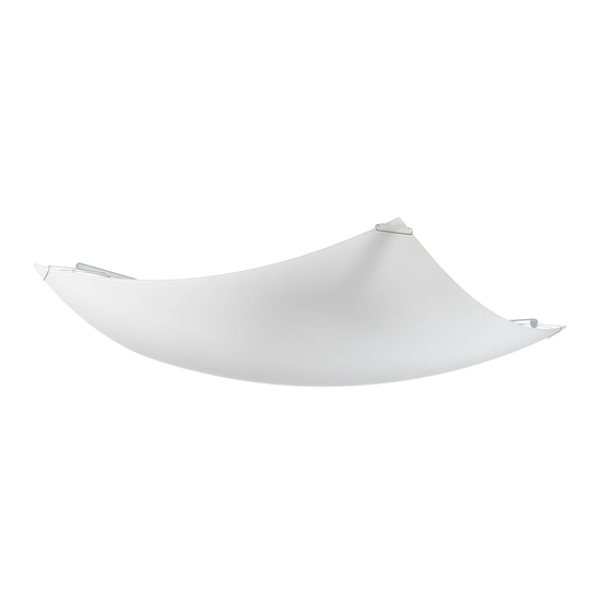 Taklampa Quadra Ice, 66 cm