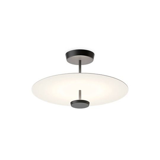 Vibia Flat LED-taklampa 2 lampor Ø 55 cm vit