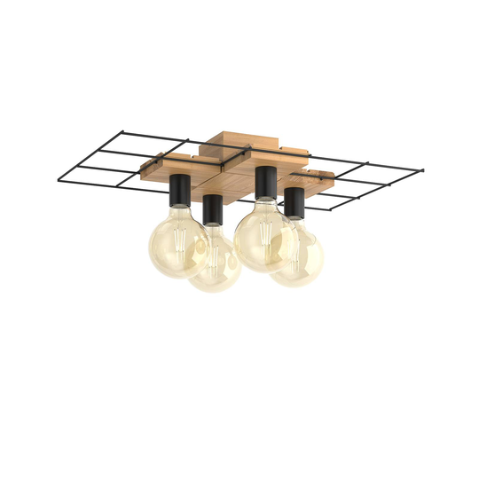 Envolight Bridge taklampa, 4 lampor, grupperad
