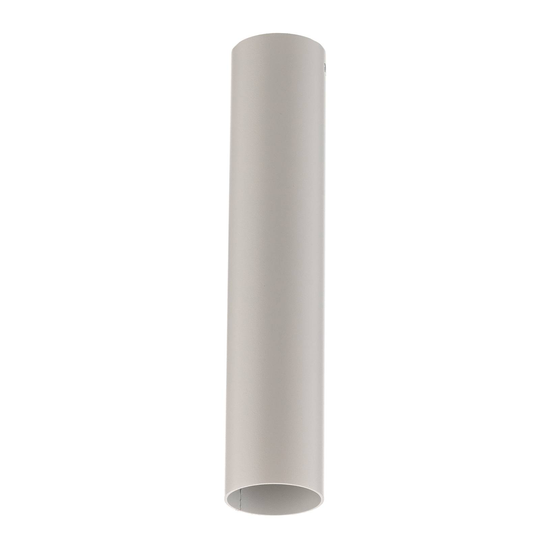 Taklampa Tube i cylinderform, vit