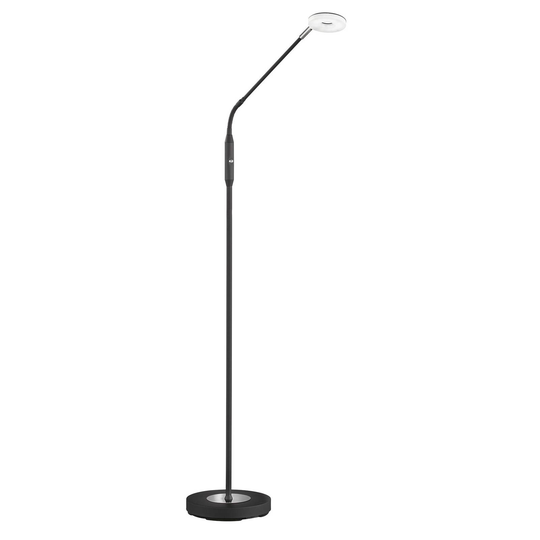 LED-golvlampa Dent, dimbar, CCT, 1 lampa svart