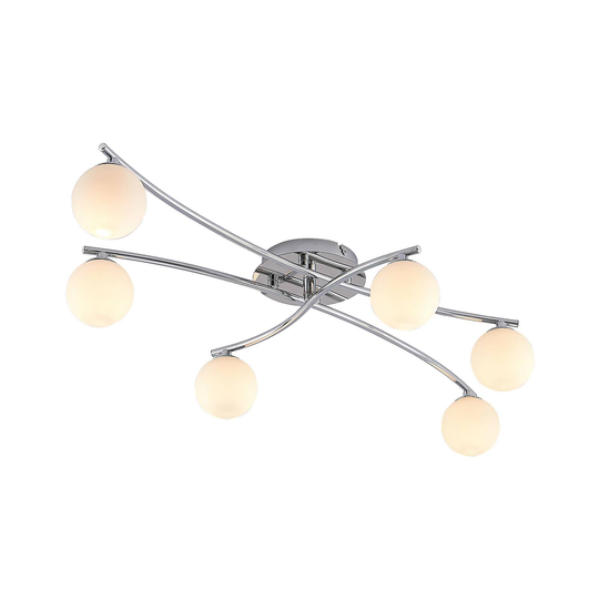 Lindby Chrissy taklampa, 6 lampor
