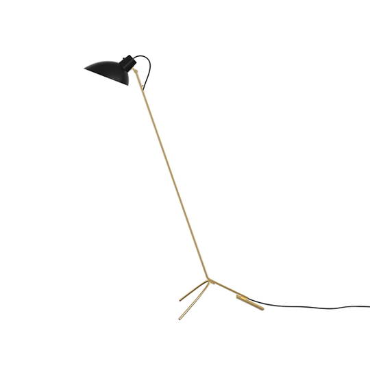 Astep VV Cinquanta Golvlampa Mässing/Svart