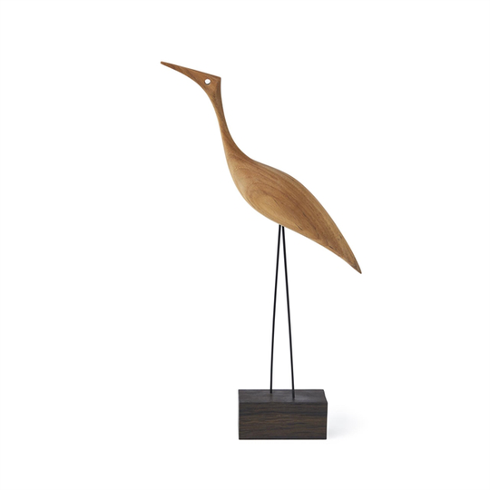 Warm Nordic Beak Bird Tall Heron Teak