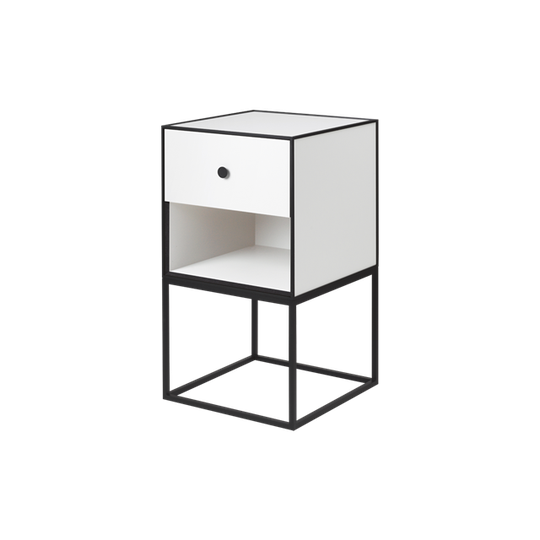 By Lassen Frame Cabinet 35 M. 1 Byrå Vit