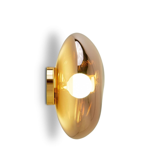 Tom Dixon Melt Surface Bord/Vägglampa Guld