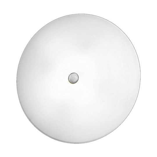KOLARZ Centro vägglampa, Ø 42 cm, dekor nickel