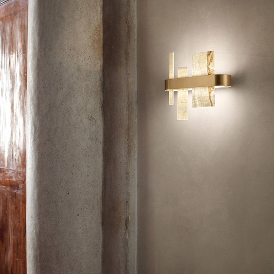 Designervägglampa Honicé med lysdioder, 37 cm