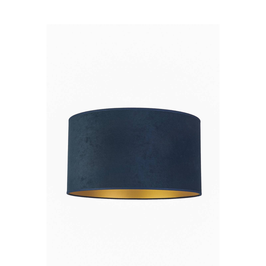 Taklampa Golden Roller Ø 40 cm mörkblå/guld
