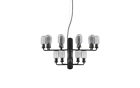 Amp Chandelier Taklampa Small EU Rök/Svart