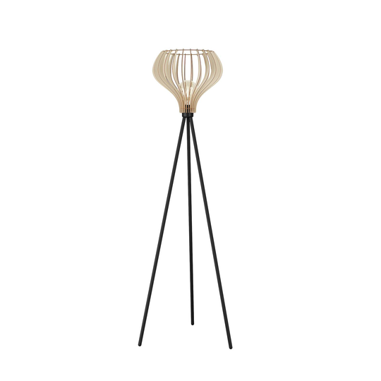Envolight Faje golvlampa av björkplywood
