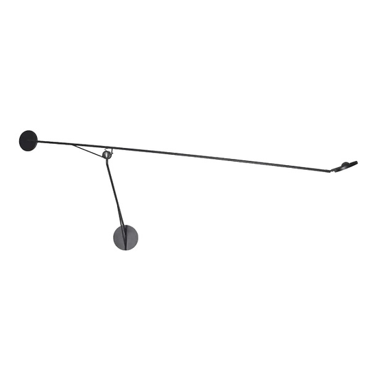DCW Editions AARO SW Vägglampa Svart
