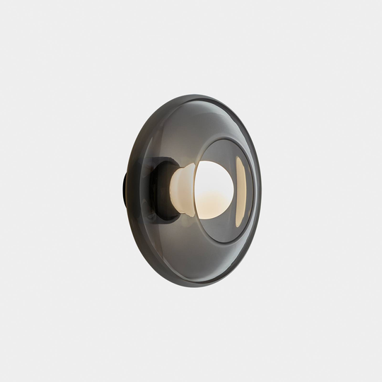 LEDS-C4 Trip glas vägglampa rökgrå