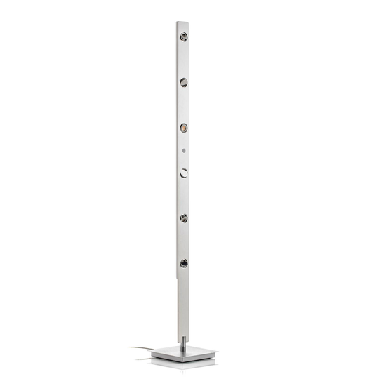 BANKAMP Caro LED-golvlampa med geststyrning