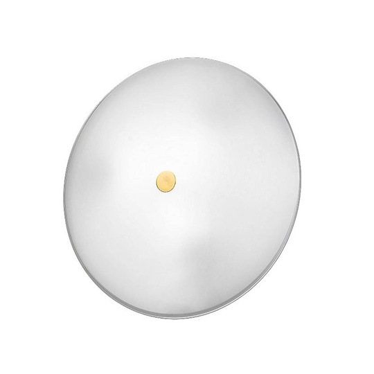 KOLARZ Centro vägglampa, Ø 32 cm, dekor 24 kt guld