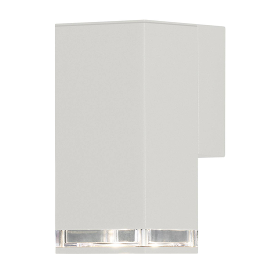 Utomhusvägglampa Pollux downlight 16,5 cm, vit