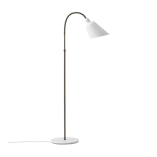 &Tradition Bellevue AJ7 Golvlampa Anniversary Edition Vit/Bronserad Mässing