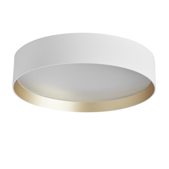 Loom Design LUCIA 35 Tak/Vägglampa Vit/ Guld, 18W, 2700K.
