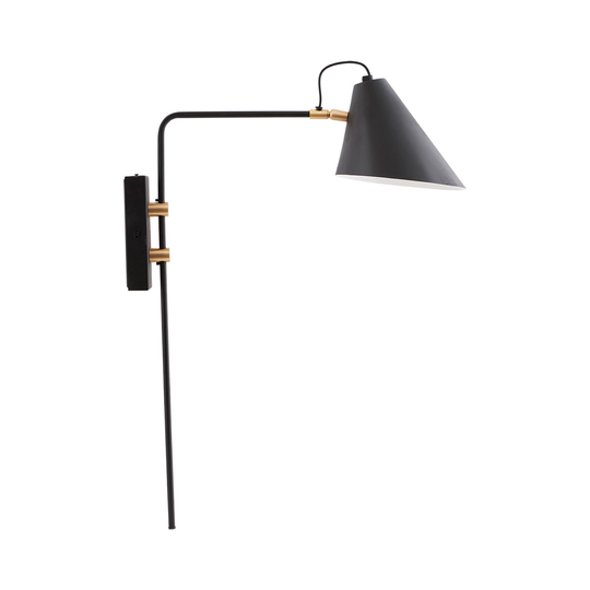 Vägglampa, Club, Svart House Doctor