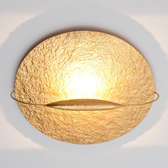 Gyllene LED-taklampa Trabant