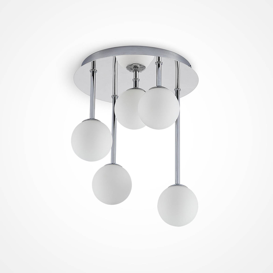 Lindby Chrissy taklampa, 5 lampor, 25 cm