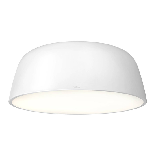 Astro Taiko taklampa, rund, Ø 40 cm, vit