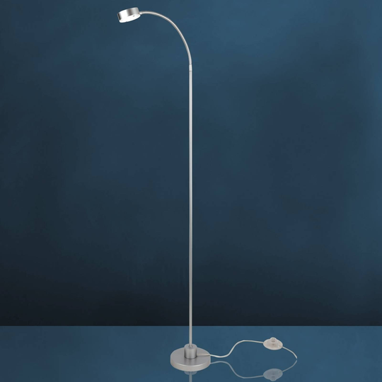 Flexibel LED-golvlampa SATURN med 1 ljuskälla