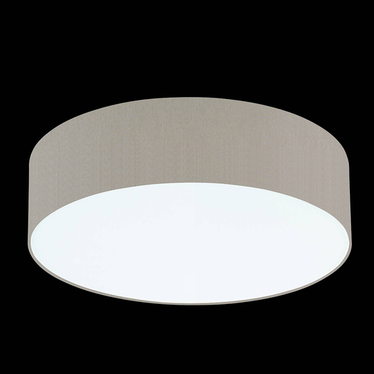 Melange-brun taklampa Maria. 60 cm.