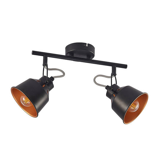 Lindby Mirlinda takspotlight, 2 lampor