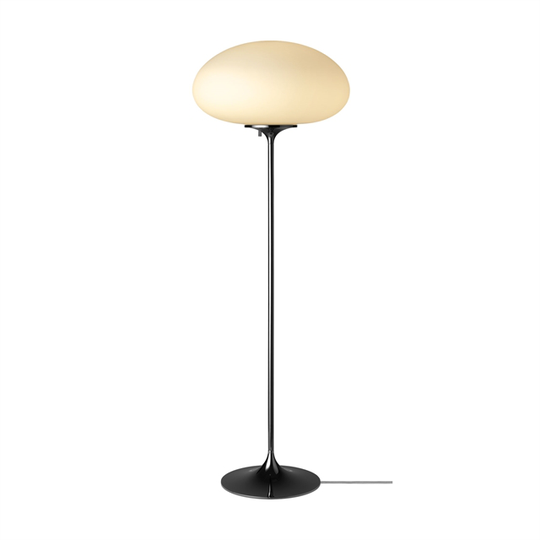 GUBI Stemlite Golvlampa Dimbar Liten Svart/Krom