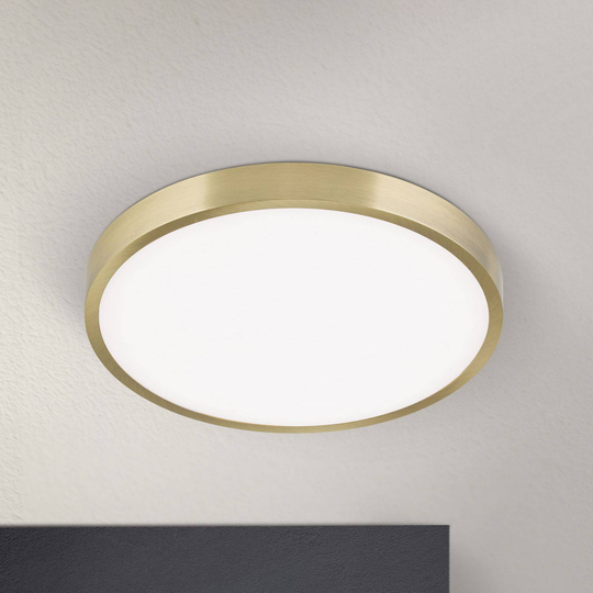LED-taklampa Bully med patinoptik, 24 cm