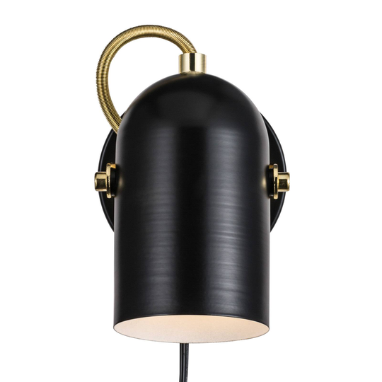 Vägglampa Lotus med kabel och kontakt