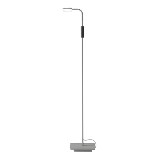 Bopp Move - LED-golvlampa med batteri, aluminium