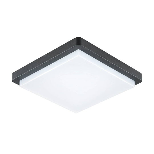 EVN Tectum LED-utomhustaklampa, kantig, 150 grader