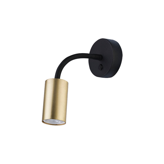 Vägglampa Eye Flex S, mässing