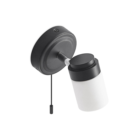 Lindby Alimari vägglampa, svart