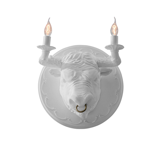 Karman Corrado vägglampa vit