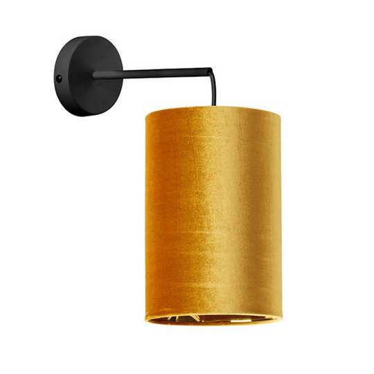 Vägglampa Tercino skärm orange