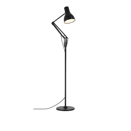 Type 75 - Golvlampa, Jet Black