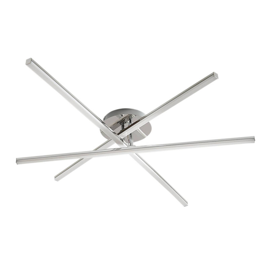 LED-taklampa Korona med 3 ljuskällor, dimmer