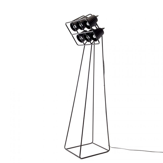 Seletti Multilamp Golvlampa Svart
