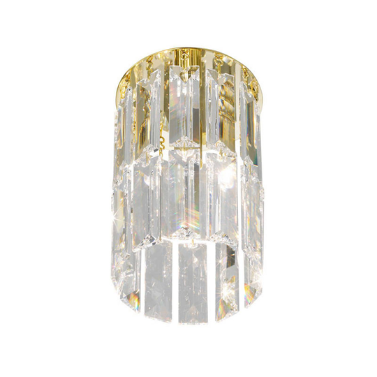 KOLARZ Prisma taklampa, kristall och guld 24 kt
