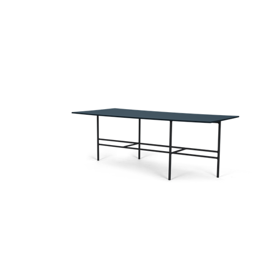 Bent Hansen Metro M108x55 Soffbord Grå/ 4179 Smokey Blue