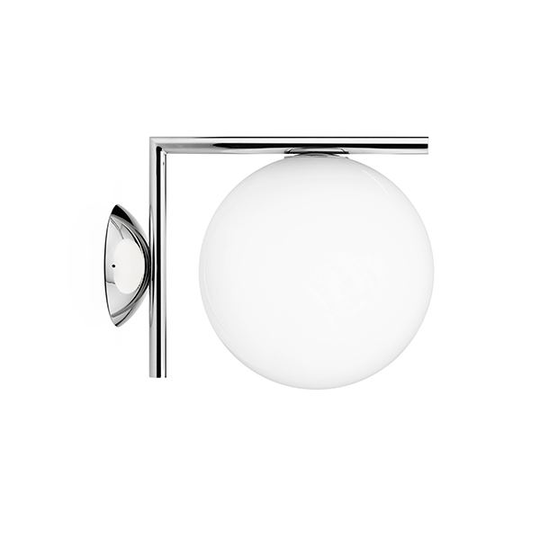Flos IC C/W 1 Vägglampa Krom