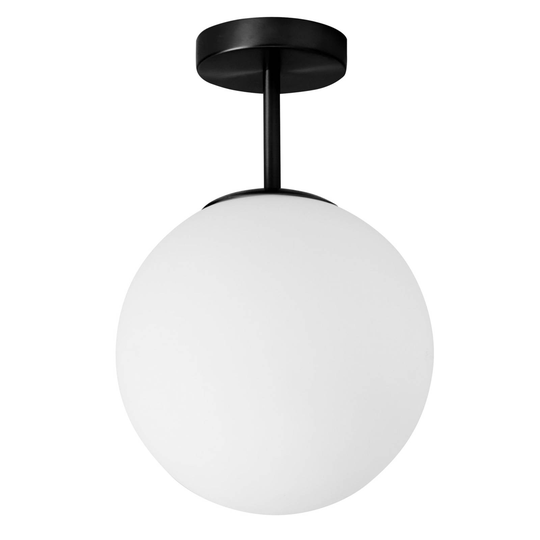 Taklampa Jugen, svart/vit, 1 lampa